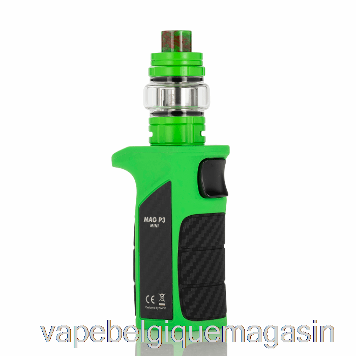 Vape Belgique Smok Mag P3 Mini 80w Starter Kit Vert Noir